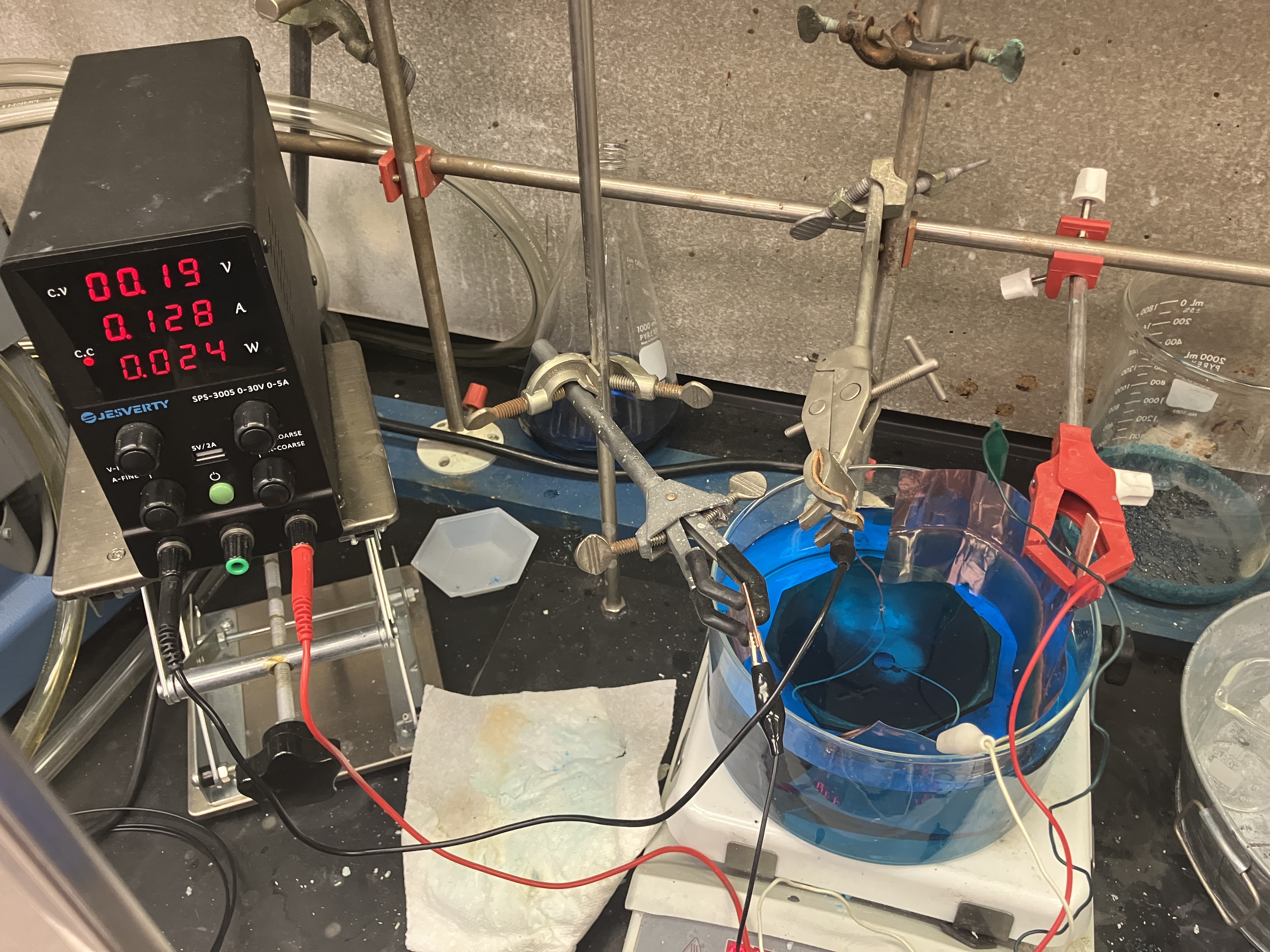 ODIN electroplating process